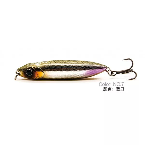 LUREFANS LAMDOU - Sinking 12g/60mm, Wobbler cu cod de culoare Wakasaki 7