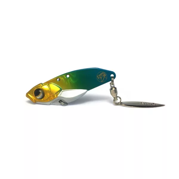 LUREFANS SR45 - Scufundător 10,3g/45mm, cod de culoare 9 Gold & Blue, nalucă Bladed