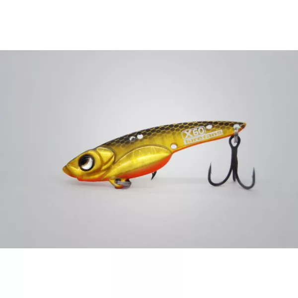 LUREFANS X60 - Sinking 13,5g/60mm, 10-es Black & Gold cod de culoare Bladed momeală artificială
