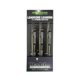   Korda Leadcore Hybrid Lead Clip Gravel Montură de crap Prelegată 3 buc