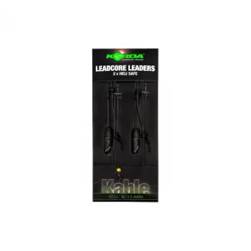   Korda Leadcore Heli Safe Weed 1,00m Ansamblu Leadcore Pre-legat 2buc