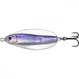   Livetarget Shiner Imprevizibil Linguriță oscilantă Argintiu/Violet 14gr 6cm