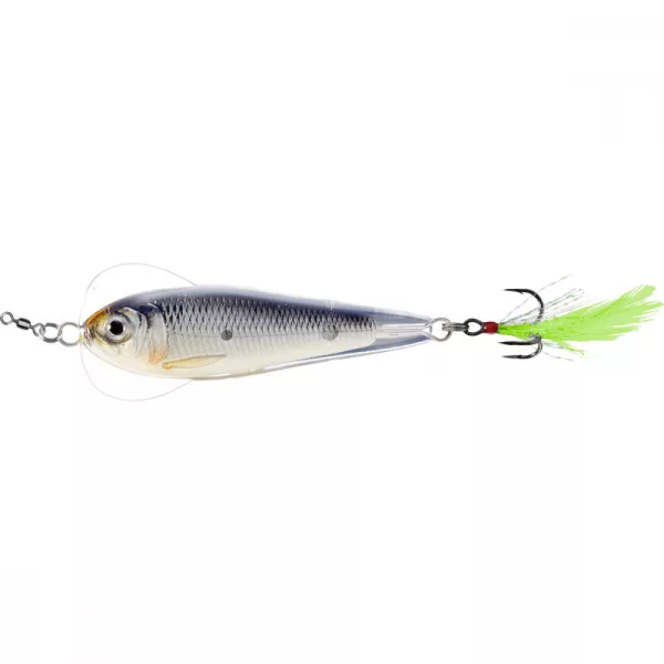 Livetarget Shad Fluturător Linguriță de jigging oscilantă Fosforescent/Negru 11gr 5cm