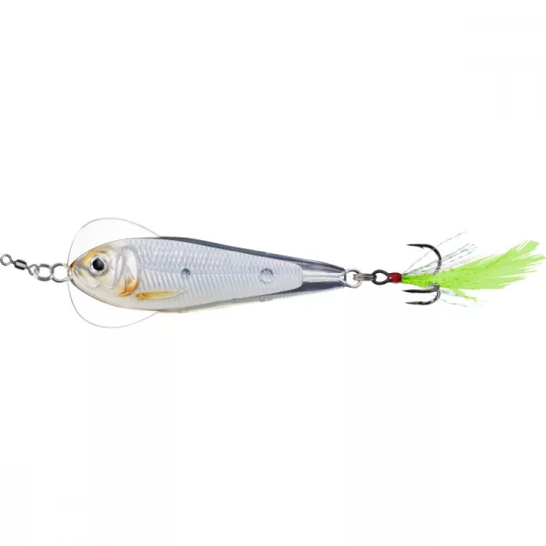 Livetarget Shad Fluturător Linguriță de jigging oscilantă Fosforescent Perlă 11gr 5cm