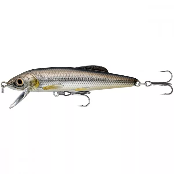 Livetarget Minnow Finesse Jerkbait Argintiu/Negru 6cm 11gr Vobler