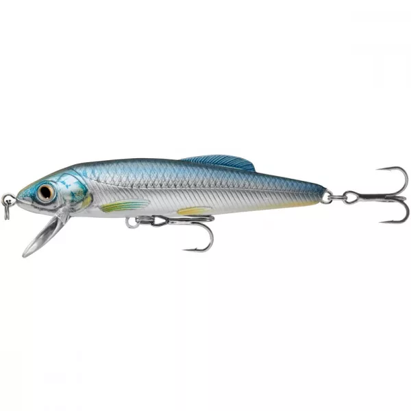 Livetarget Minnow Finesse Jerkbait Argintiu/Albastru 7,5cm 7gr Vobler