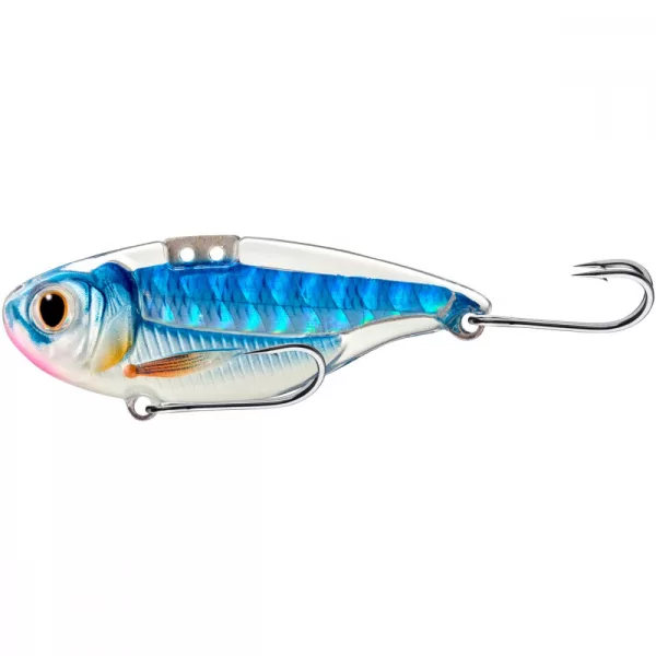 Livetarget Sonic Shad Blade Bait Fosforescent/Albastru 5cm 11gr Nalucă Artificială Verticală