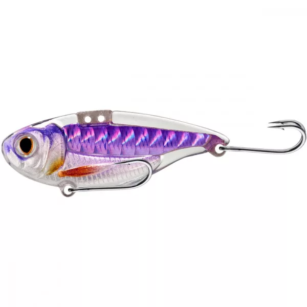 Livetarget Sonic Shad Blade Bait Violet/Black Back 5cm 11gr Naluci verticale