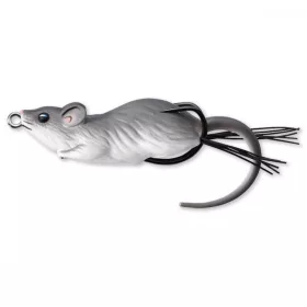   Livetarget Mouse Walking Bait Gri/Alb 7cm 14gr Momeală Artificială Șoarece