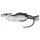Livetarget Mouse Walking Bait Negru/Alb 7cm 14gr Momeală Artificială Șoarece