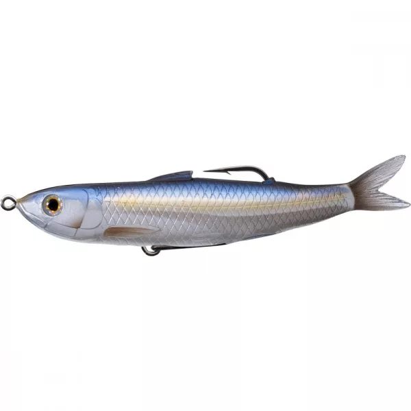Livetarget Shiner Walking Bait Shiner Albastru Metalic 11,5cm 14gr Pește de cauciuc