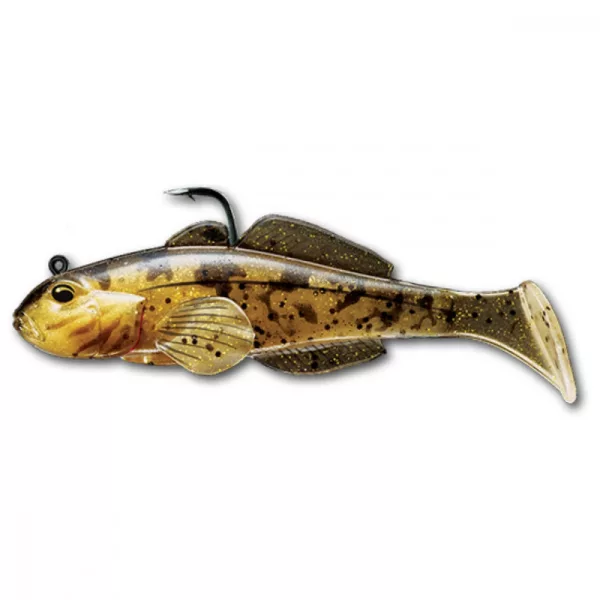 Livetarget Goby Swimbait Natural/Auriu 8cm 14gr Nalucă Goby