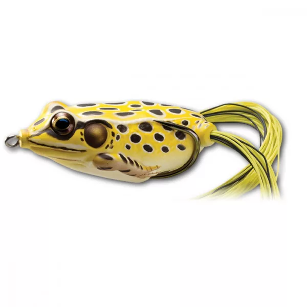 Livetarget Frog Walking Bait Galben/Negru 4,5cm 7gr Momeală Artificială Broască