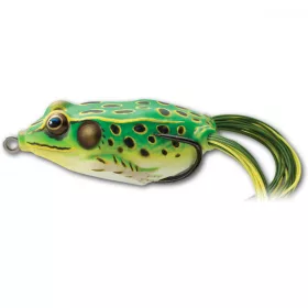   Livetarget Naluță artificială tip broască „Walking Bait” Verde fluorescent/Galben 4,5cm 7gr