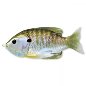   Livetarget Sunfish Walking Bait Biban-de-soare Natural/Oliv 7,5cm 12gr Nalucă peștele-soarelui