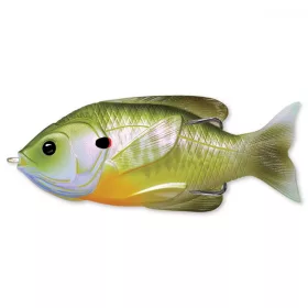  Livetarget Sunfish Walking Bait Biban-de-soare Natural/Verde 7,5cm 12gr Nalucă peștele-soarelui
