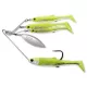Livetarget Minnow Spinner Rig Chartreuse/Argintiu Mic 11gr Spinnerbait