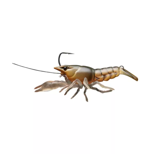Livetarget Live Craw Finess Bait Orange Pumpkin 6,3cm 11gr Nălucă de plastic