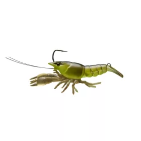   Livetarget Live Craw Finess Bait Chartreuse Black 6,3cm 11gr Nălucă de plastic