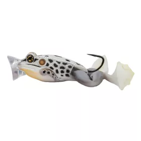   Livetarget The Ultimate Frog Popper Bait Albino Alb 5cm 21gr Imitatie Broască