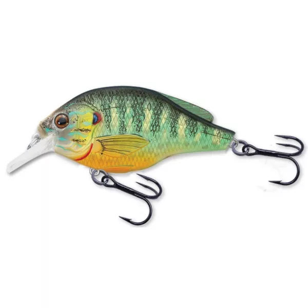 Livetarget Pumpkinseed Flat-Side Squarebill Natural Matte 6cm 7gr Wobbler Plutitor