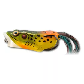   Livetarget Frog Popper Emerald Red 5,5cm 11gr Imitație de broască plutitoare