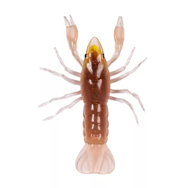 Livetarget Rac Dezasamblat Maro-Galben 7,1cm Scufundător Rac din Plastic 6db