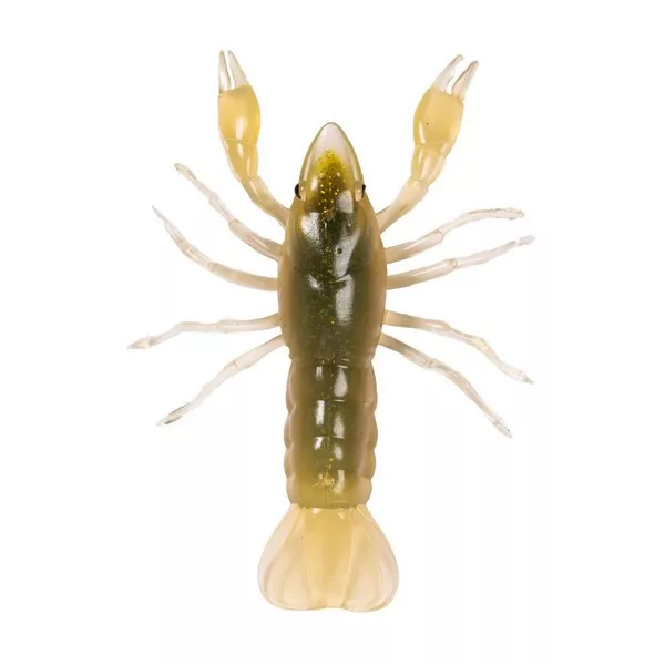Livetarget Rac Neechipat Galben-Dovleac 7,1cm Scufundător Rac de plastic 6buc