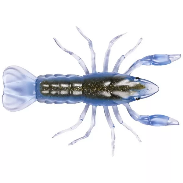 Livetarget Crawfish Un-Rigged Blue-Green 9,7cm Sinking Rac de plastic