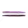 Livetarget Stick Worm Mov-Negru 7,6cm Profil vierme 10 buc