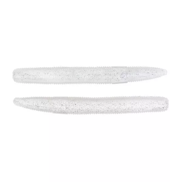 Livetarget Stick Worm White - Albino 7,6cm Sinking Imitație de Vierme 4 buc
