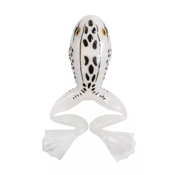 Livetarget Freestyle Frog White-Albino 5cm Imitație de Broască 4 buc