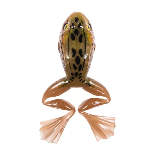 Livetarget Freestyle Frog Tan-Brown 6cm Imitație de Broască 3 buc