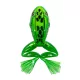 Livetarget Freestyle Frog Green-Yellow 7,5cm Imitație de Broască 2 buc