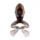 Livetarget Broască Freestyle Bronz-Alb 7,5cm Imitație Broască 2 buc