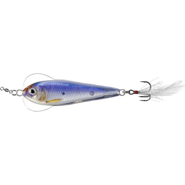 Livetarget Flutter Shad Silver Violet 21gr 6cm Támolygó Villantó