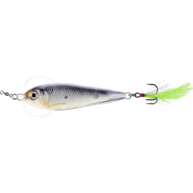   Livetarget Flutter Shad Glow-Black 7,0cm 28gr Momeală Artificială cu Muscă Artificială