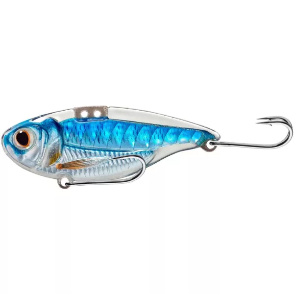 Livetarget Sonic Shad Blade Momeală Argintiu-Albastru 5,5cm 7gr Momeală Verticală