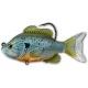 Livetarget Swimbait Pește Soare Natural-Albastru Pumpkinseed 9cm 14gr Momeală de plastic