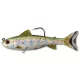 Livetarget Naluci înotătoare tip păstrăv Argintiu-Măsliniu 13,1cm 35gr Naluci de plastic