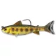 Livetarget Trout Swimbait Gold-Olive 13,1cm 35gr Momeală din Plastic