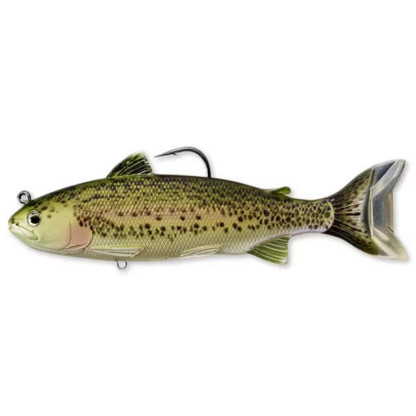 Livetarget Trout Swimbait Olive-Red 16,8cm 71gr Momeală din Plastic