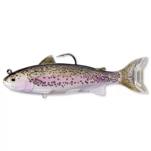 Livetarget Swimbait Păstrăv Argintiu-Violet 16,8cm 71gr Momeală de plastic