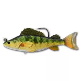   Livetarget Yellow Perch Swimbait Yellow-Green 11,3cm 21gr Momeală din Plastic