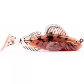  Livetarget Goby Paddletail Rigged Brown-Yellow 7,1cm 10gr Süllyedő Gumihal