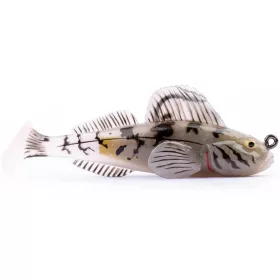   Livetarget Goby Paddletail Rigged Natural-Pumpkin 7,1cm 10gr Süllyedő Gumihal