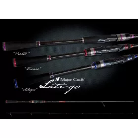   Major Craft Lati-Go LTGS-792M Fast 2,36m 3-18gr 2 bucăți lansetă de spinning