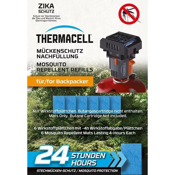 Thermacell M-24 pentru călătorii rezervă de 24 de ore (doar plăcuță)