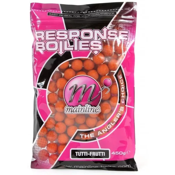 Mainline Shelf Life Boilies Tutti Frutti 15 mm 450 g.r - boilie de momeală