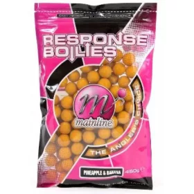   Mainline Shelf Life Boilies Pineapple&Banana 15 mm 450 g.r - boilies pentru cârlig